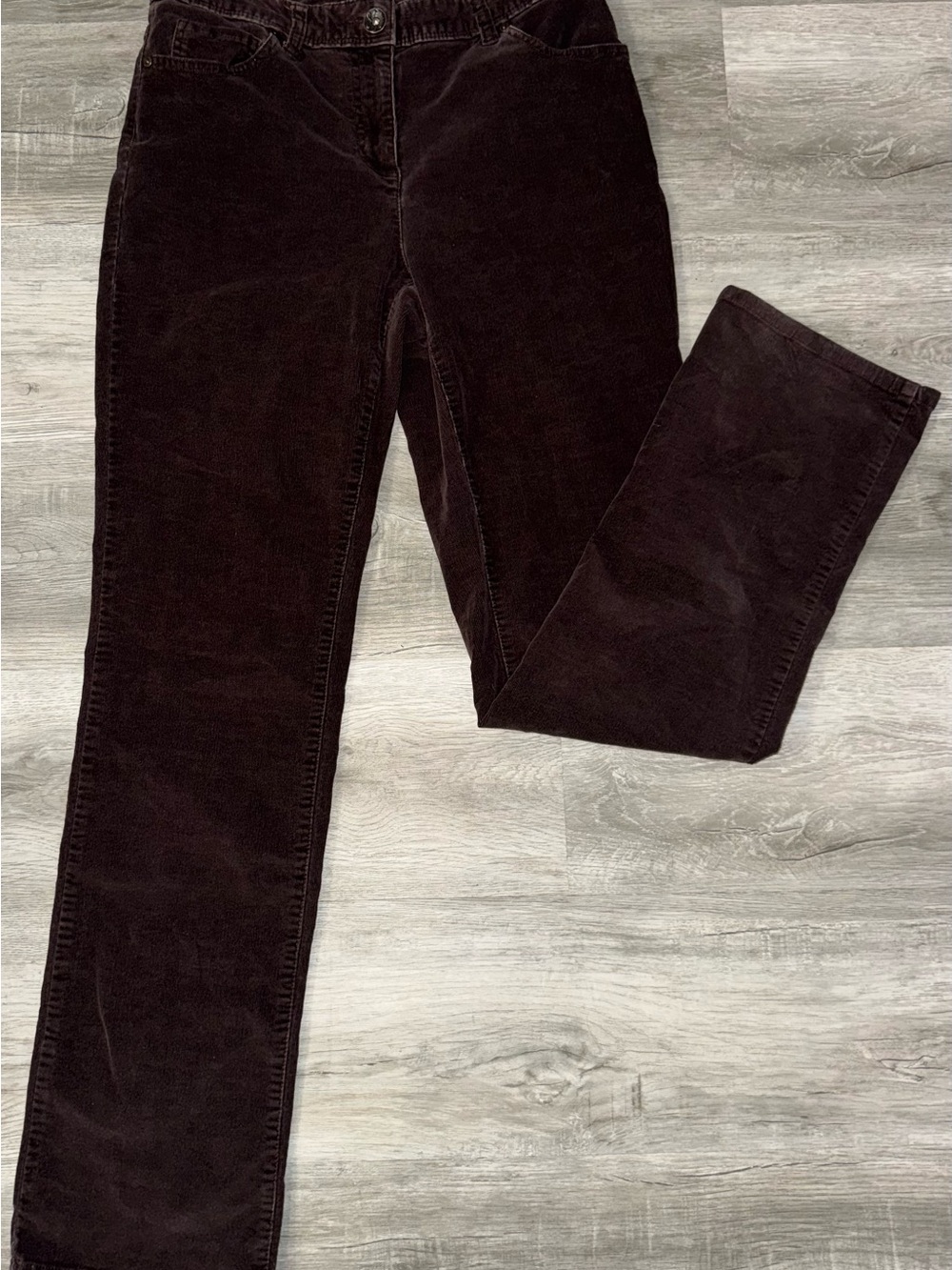Style & Co Brown Ribbed Jeans